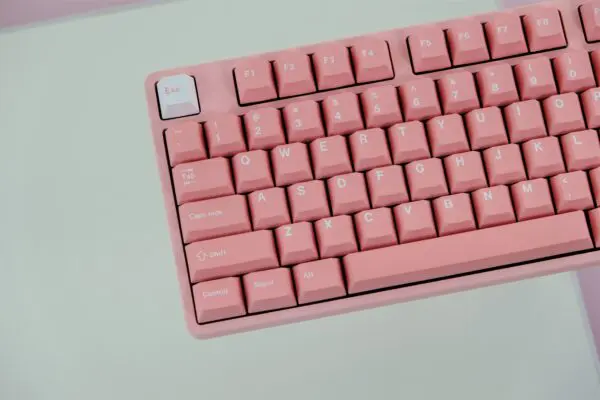 GMK+ Peach Blossom Series Cherry Custom Keycap Set