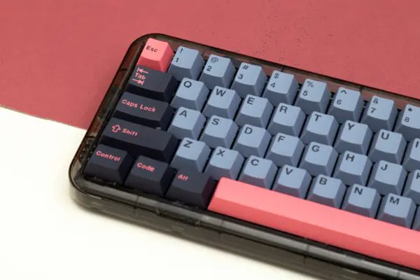 GMK + Red Popup Series Cherry Custom Keycap Set is a set of keycaps designed for gaming mechanical keyboards with MX switches,