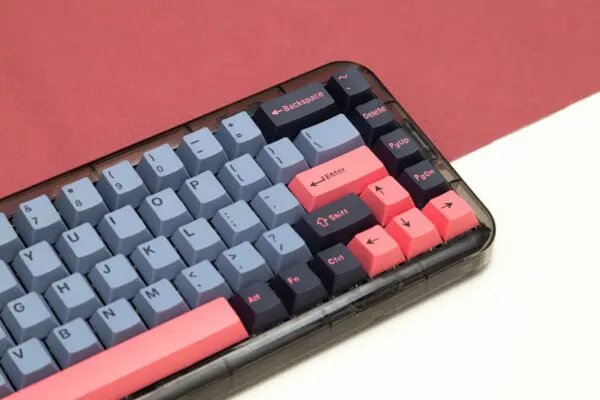 GMK + Red Popup Series Cherry Custom Keycap Set is a set of keycaps designed for gaming mechanical keyboards with MX switches,