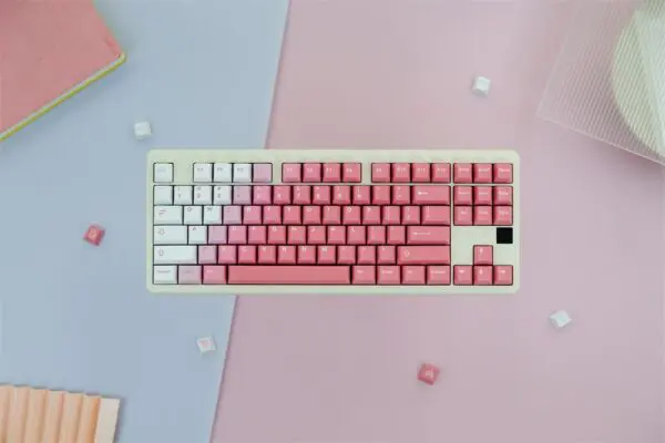 GMK+ Gradient Pink Series Cherry Custom Keycap Set