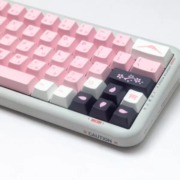 GMK + Sakura Cherry Custom Keycap Set
