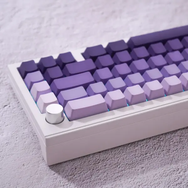 GMK+ Purple Gradient OEM Custom Keycaps Set