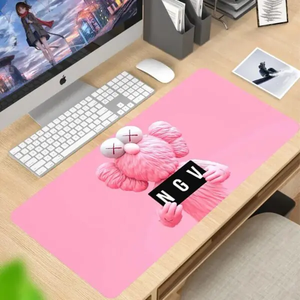 GMK+ Pink Creature Custom Desk Mat