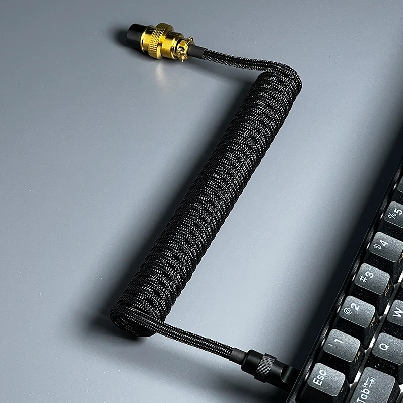 GMK+ Black USB - Type C Keyboard Cable