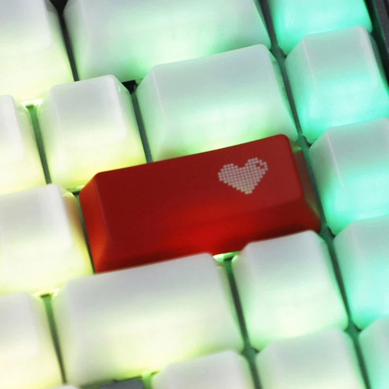 GMK+ Red Heart Single Keycap