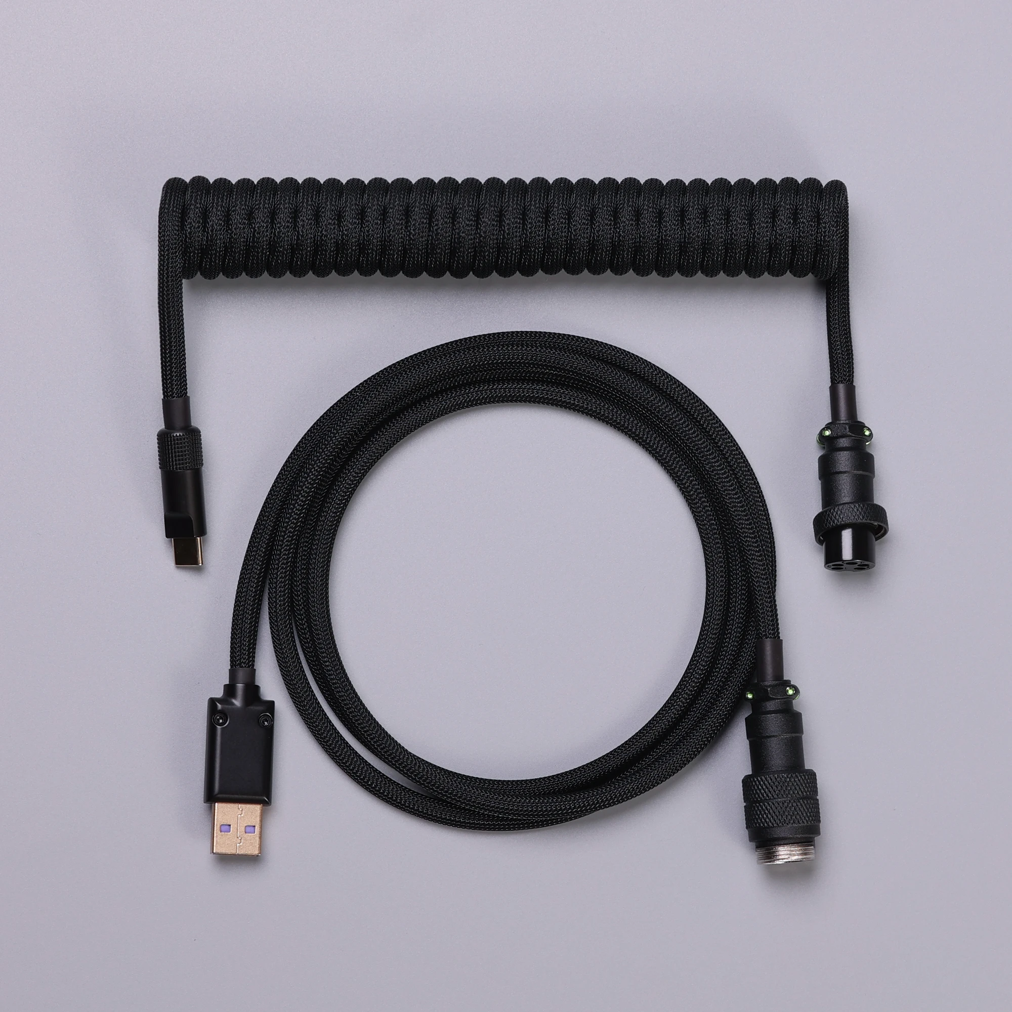 GMK+ Minimalist Black USB - Type C Cable