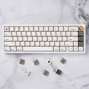 GMK+ White Minimalist MA Custom Keycap Set
