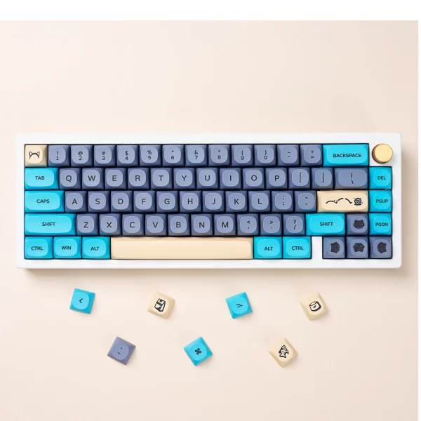 GMK+ Blue Cat MA Custom Keycap Set