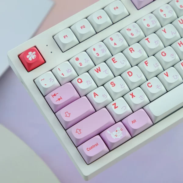 GMK+ Kawaii Pink MA Custom Keycap Set - Image 2