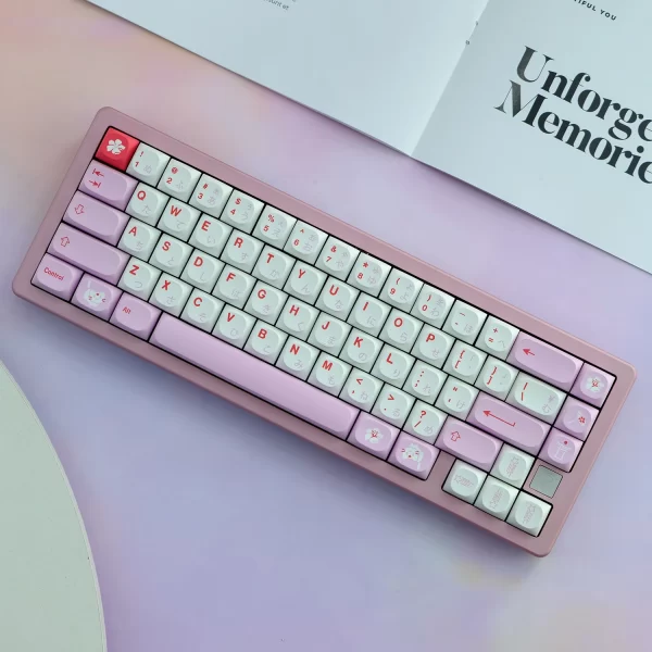 GMK+ Kawaii Pink MA Custom Keycap Set - Image 6