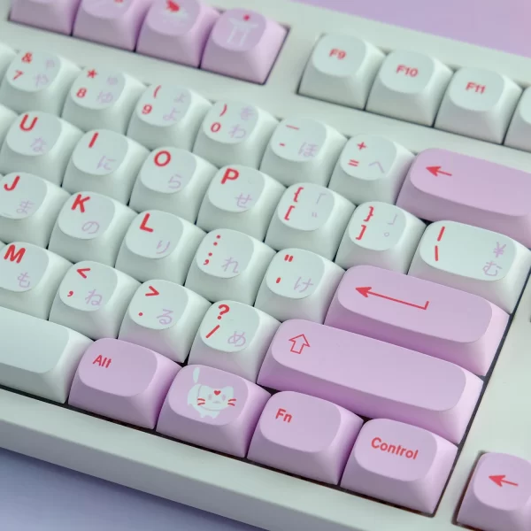 GMK+ Kawaii Pink MA Custom Keycap Set - Image 3