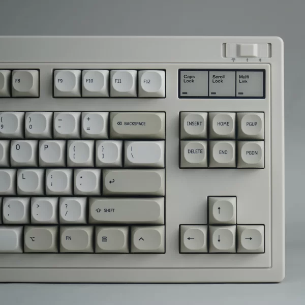 GMK+ Monocrome Retro MA Custom Keycap Set - Image 4