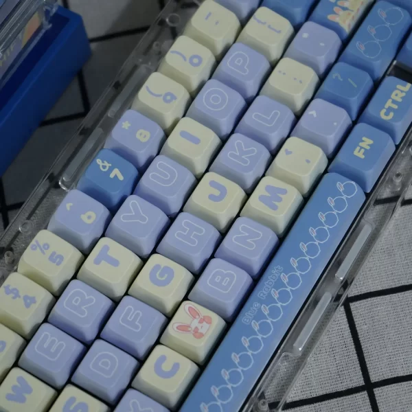 GMK+ Milk Blue MDA Custom Keycap Set - Image 3