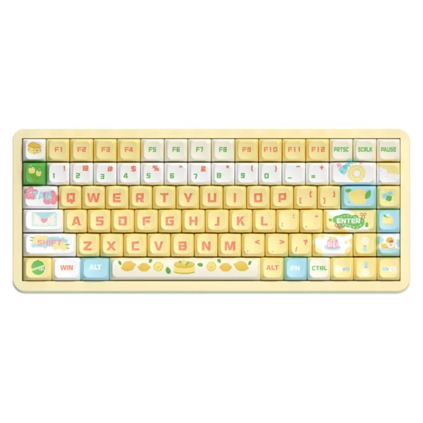 GMK+ Lemon Cheese MDA Custom Keycap Set