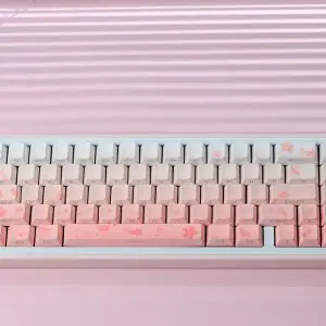 GMK+ Sakura Side Print MDA Custom Keycap Set