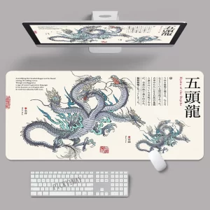 GMK+ Dragon Elemental Desk Mat