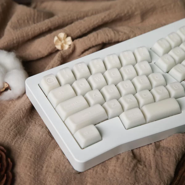 GMK+ Milk Translucent Sa Custom Keycap Set