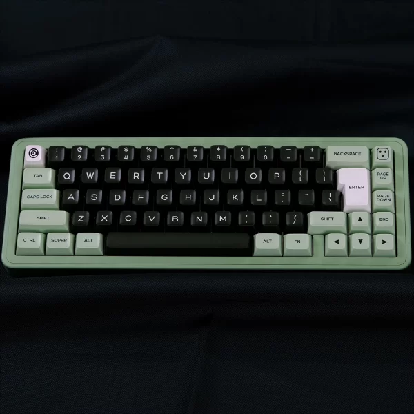 GMK+ Mint Green SA Custom Keycap Set