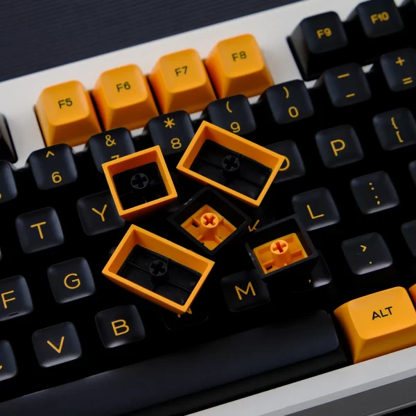 GMK+ Intense Orange SA Custom Keycap Set - Image 4