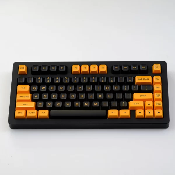 GMK+ Intense Orange SA Custom Keycap Set