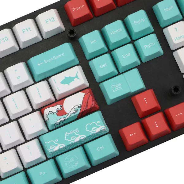 GMK+ Red Moon MA Custom Keycap Set - Image 4