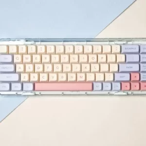 GMK+ Soft Marshmallow XDA Custom Keycap Set