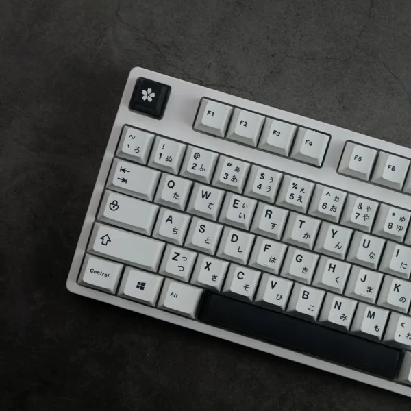 GMK+ Minimalist White MA Custom Keycap Set - Image 5