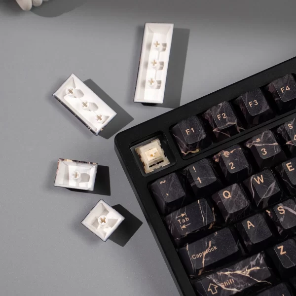 GMK+ Dark Marble MDA Custom Keycap Set - Image 4