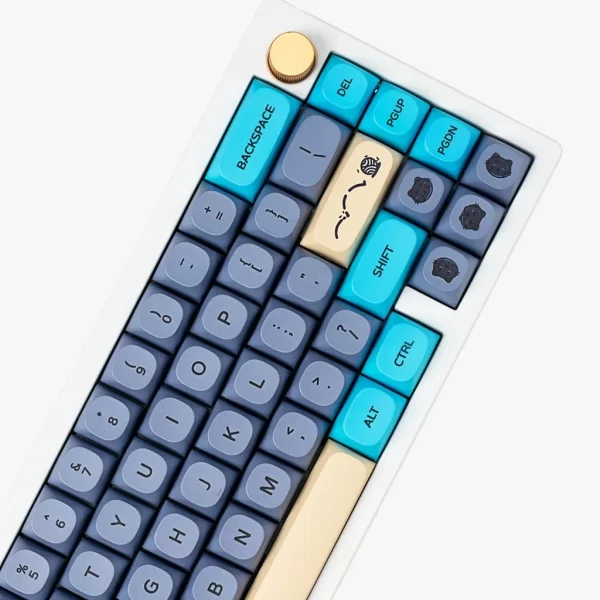 GMK+ Blue Kitty MA Custom Keycap Set - Image 4