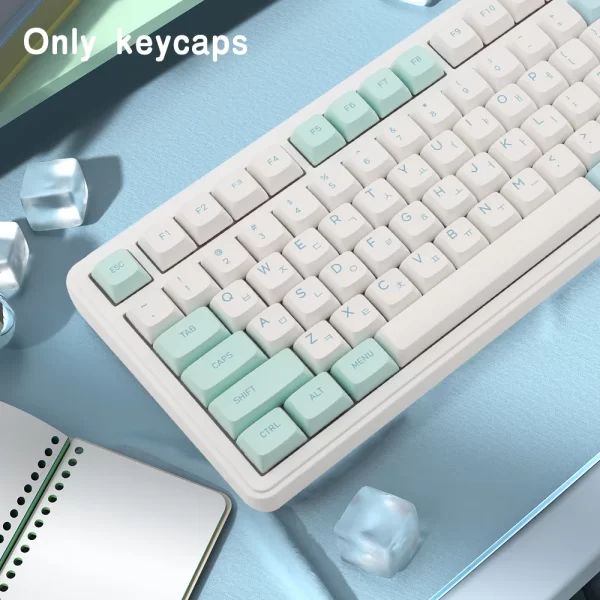 GMK+ Ice Mint XDA Custom Keycap Set - Image 2