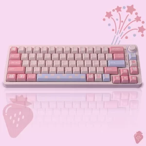 GMK+ Pink Cute KCA Custom Keycap Set