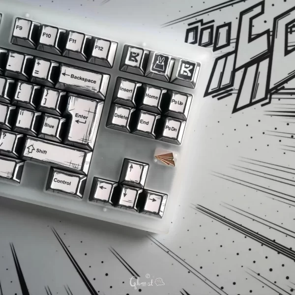 GMK+ Manga Theme MA Custom Keycap Set - Image 3