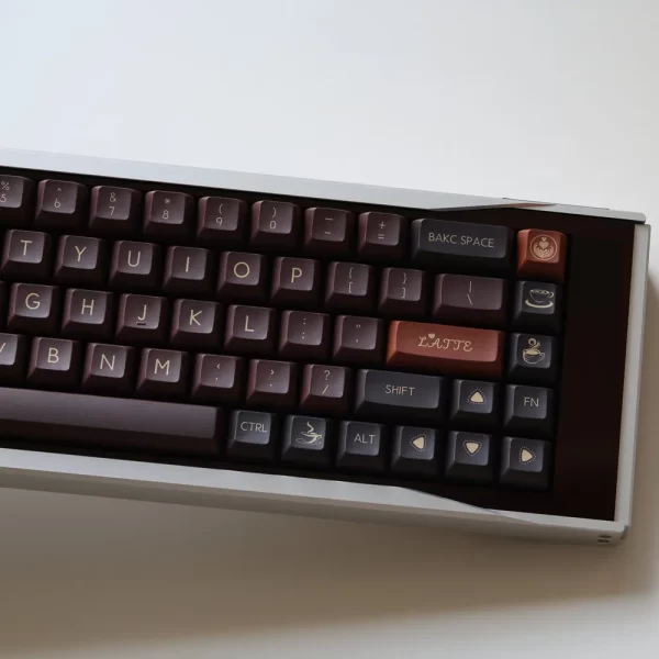 GMK+ Latte KCA Custom Keycap Set - Image 5