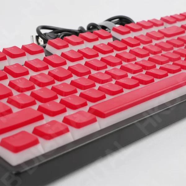 GMK+ Pudding Red OEM Custom Keycap Set - Image 4