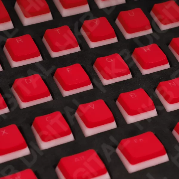 GMK+ Pudding Red OEM Custom Keycap Set - Image 5