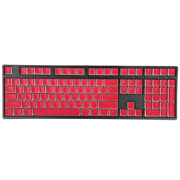 GMK+ Pudding Red OEM Custom Keycap Set