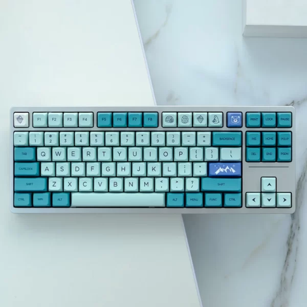 GMK+ Ice Tone MDA Custom Keycap Set