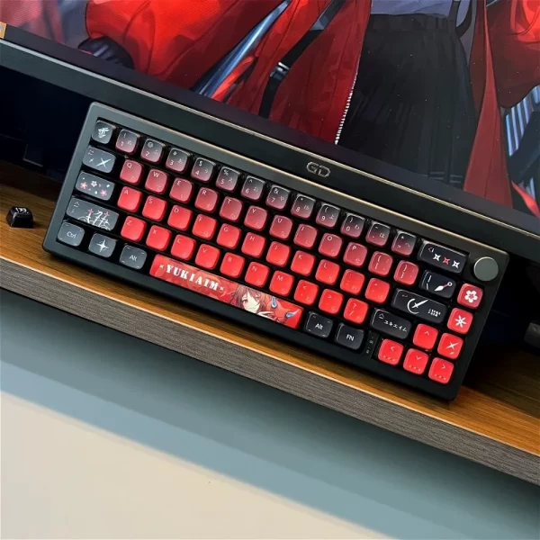 GMK+ Red MDA Custom Keycap Set - Image 3