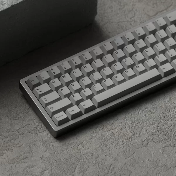 GMK+ Simple Grey MDA Custom Keycap Set - Image 4