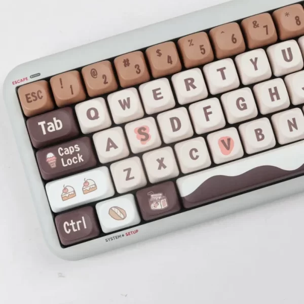 GMK+ Coffee MDA Custom Keycap Set - Image 3