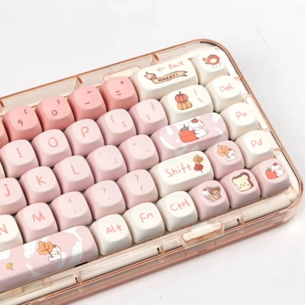 GMK+ Cute Puppy MDA Custom Keycap Set - Image 4