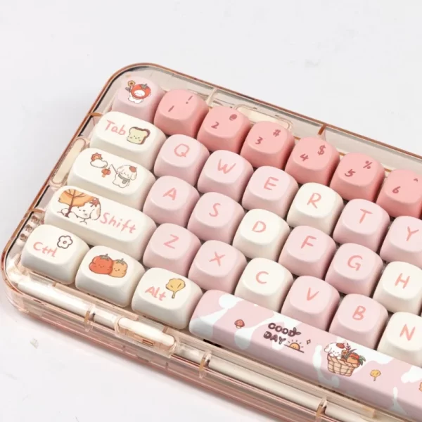 GMK+ Cute Puppy MDA Custom Keycap Set - Image 2