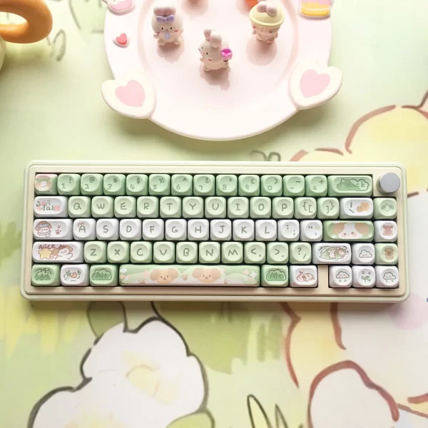 GMK+ Yell Puppy MDA Custom Keycap Set