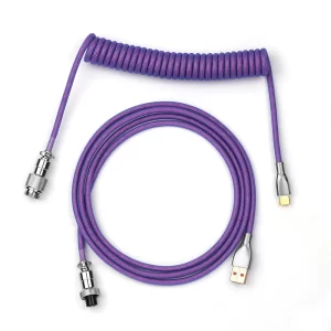 GMK+ Purple Aviator Cable