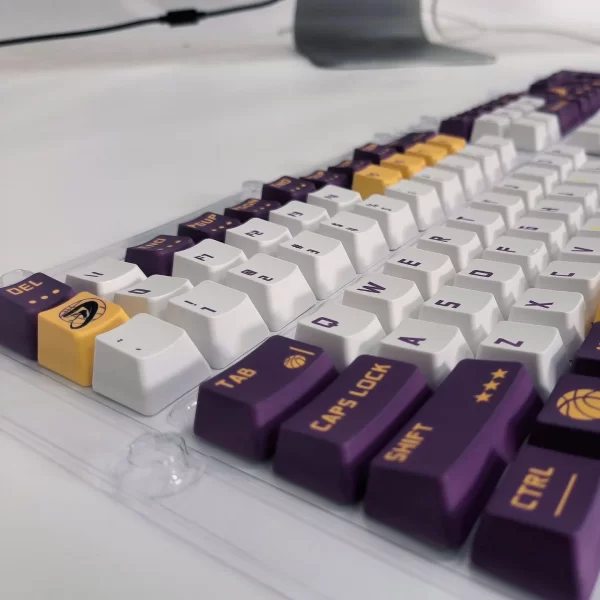 GMK+ Purple Gold OEM Custom Keycap Set - Image 3