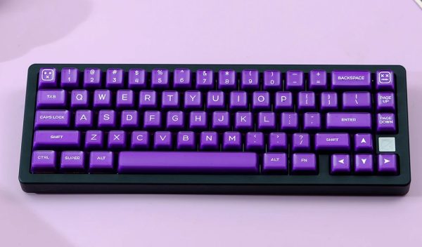 GMK+ Purplucent SA Custom Keycap Set