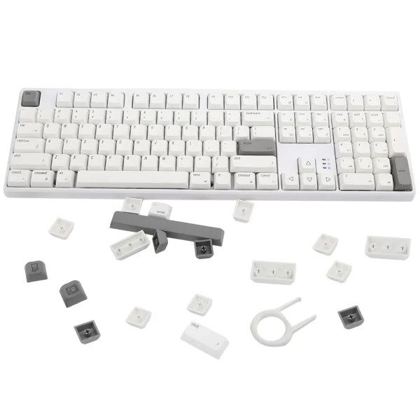 GMK+ White Rounded MA Custom Keycap Set