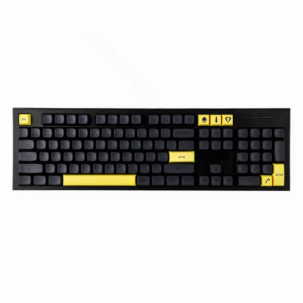 GMK+ Yellow Gentleman XDA Custom Keycap Set