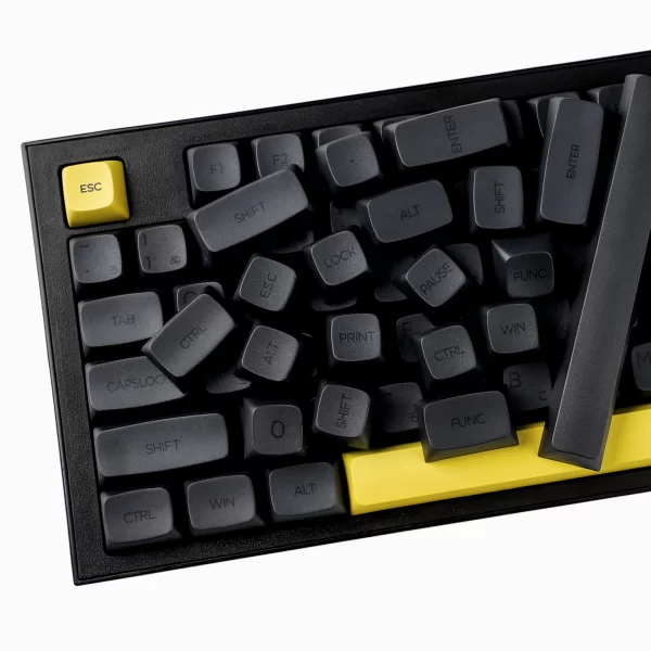 GMK+ Yellow Gentleman XDA Custom Keycap Set - Image 3