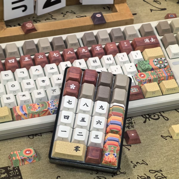 GMK+ Retro Korean MA Custom Keycap Set - Image 3